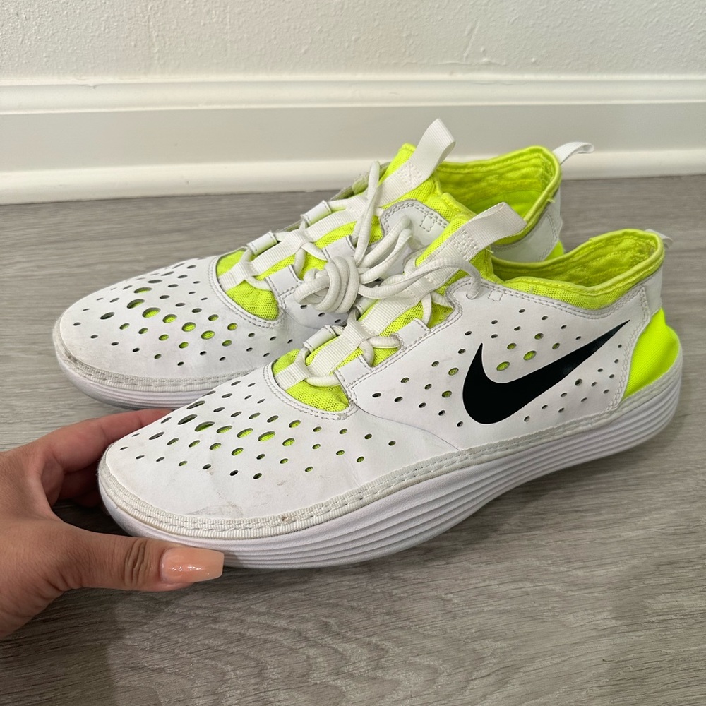 Nike SolarSoft Costa Low White Volt sneaker - Picture 4 of 6